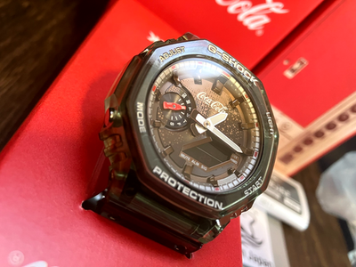 Casio G SHOCK GA2100CC3AJR Coca Cola Collaboration Watch Timepiece