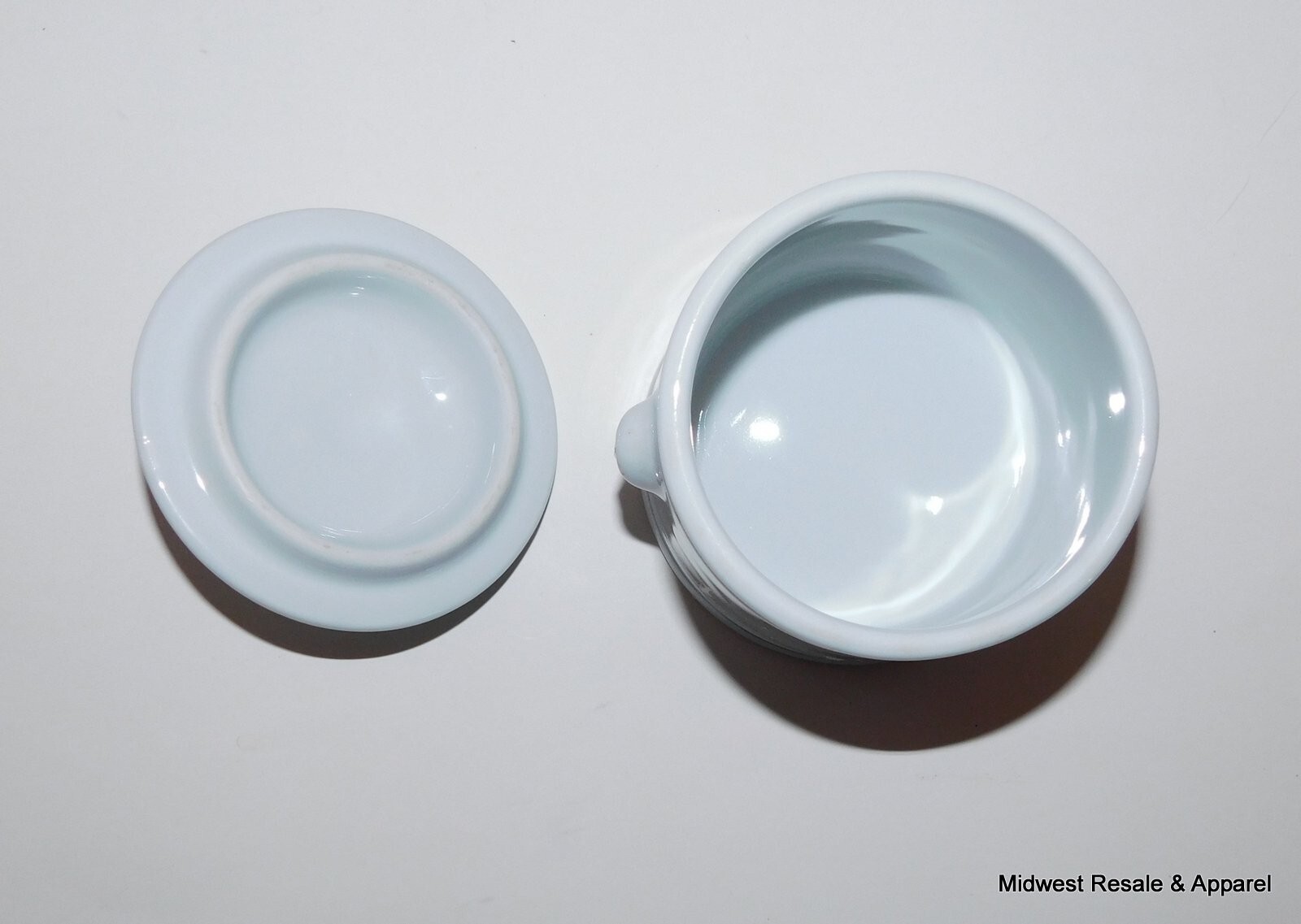 Rare Knights of Columbus Fraunfelter Covered Sugar Bowl Restaurant ware