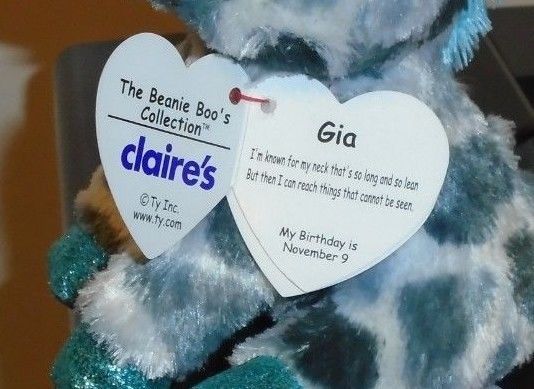 gia giraffe beanie boo