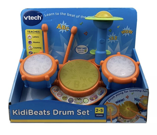 BRAND NEW Vtech KidiBeats Drum Set 25 Years eBay