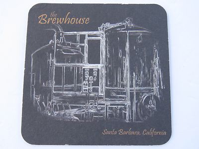 Beer Brewery COASTER ~ The BREWHOUSE of Santa Barbara, CALIFORNIA Tegistology