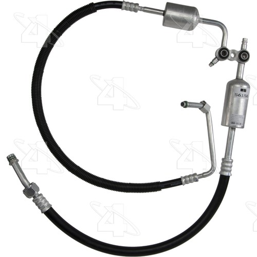 For 1996-2000 GMC K2500 AC Refrigerant Discharge / Suction Hose Assy 4 Seasons - Picture 3 of 4
