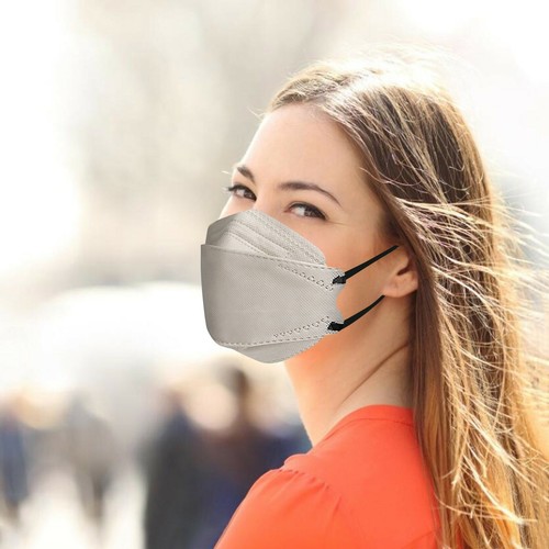 10-100PC KF94 Face Mask 4-Layer Filter Comfortable Mouth Protective Cover Adult - Picture 5 of 18