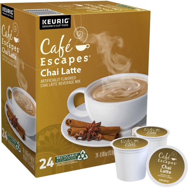 Café Escapes Chai Latte K-Cups - Pack 