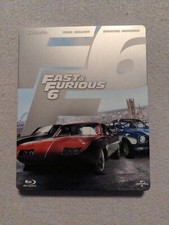 Fast Furious 6 Blu-ray Steelbook UK Import Region Free