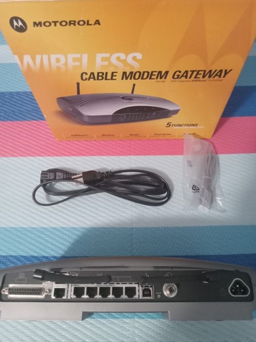Motorola Wireless Cable Modem Gateway - SBG1000 - Afbeelding 3 van 6