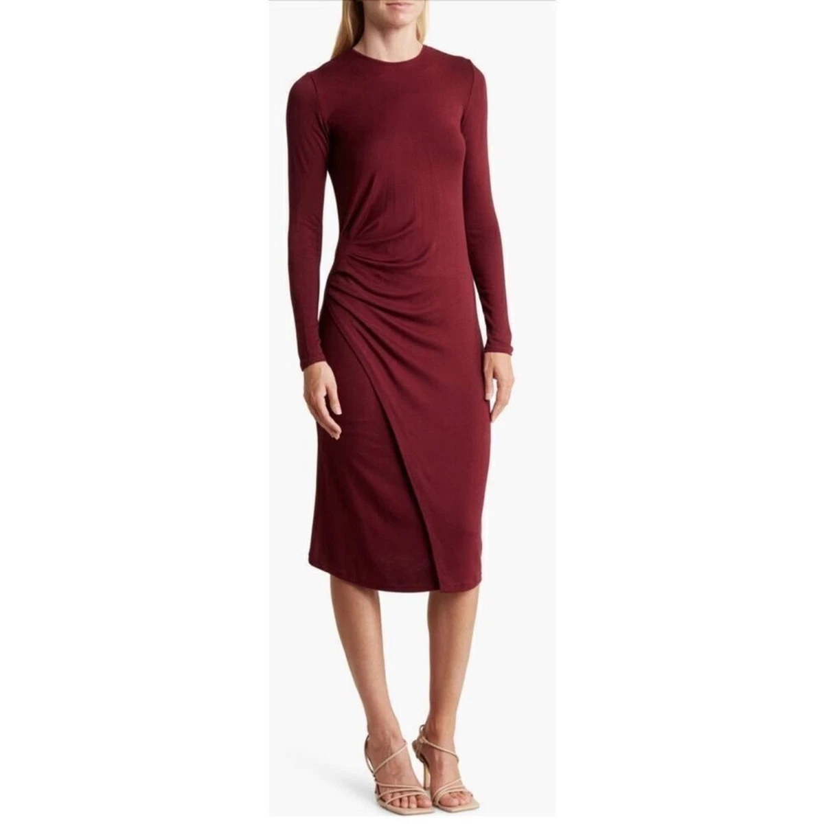 vince burgundy dress Vince Cami Maxi Dress