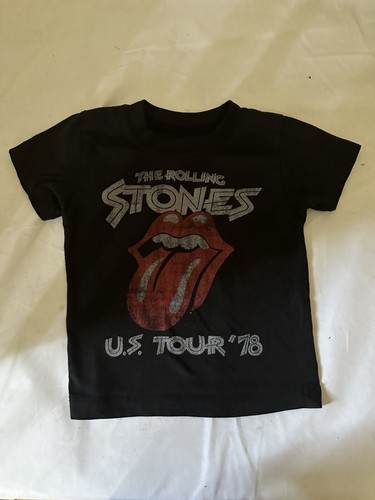 Toddler "The Rolling Stones" - Black Size 2T World tour - Picture 2 of 5