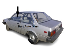 Fits: 1982-1986 Nissan Sentra -2Door Sedan Front Left Driver Door Window Glass