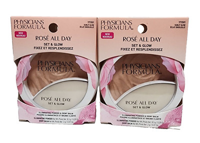 2Pk Physicians Formula 1711501 Rose All Day Set & Glow Petal Glow Sunlit Glow
