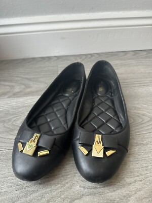 Michael Kors Alice Ballet Pumps in Size Gently Worn, Good