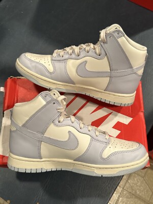 Size 8.5W - Women's Nike Dunk High Football Grey Pale Ivory DD1869