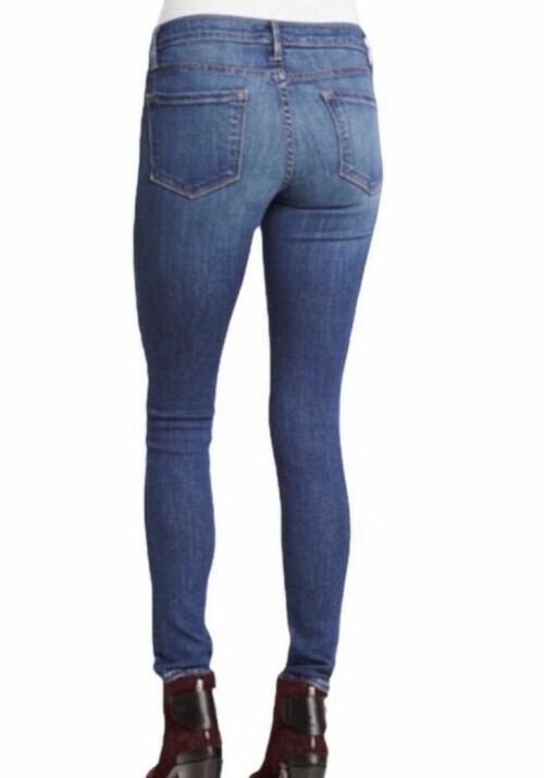 【EEUN】Smoke Trace Denim Smoke Rise Slim Wave Effect Jeans – DTLR