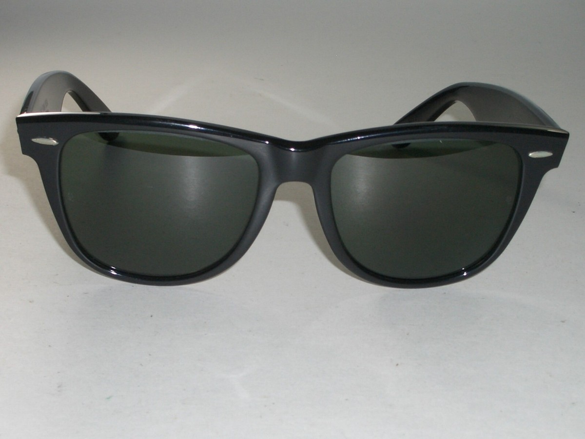 VINTAGE B&L RAY-BAN L1724 WOAS G15 UV CRYSTAL BLACK EBONY VINTAGE B&L RAY-BAN L1724 WOAS G15 UV CRYSTAL BLACK EBONY