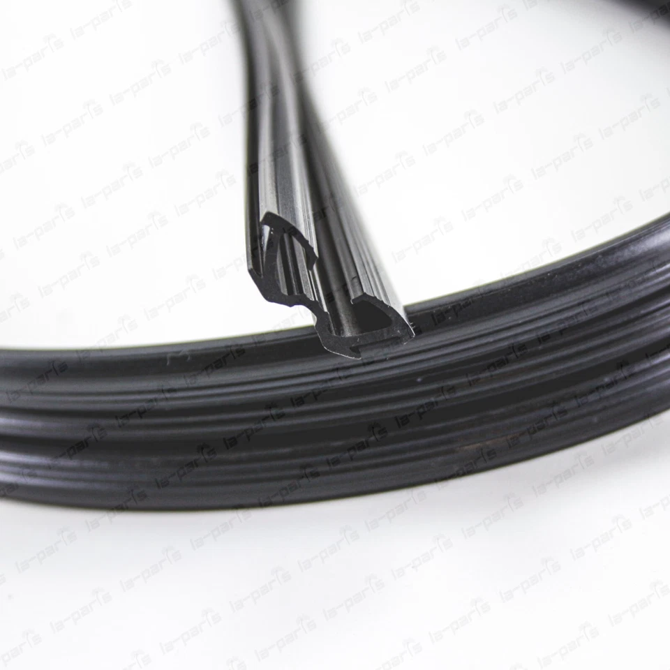 Original Toyota 84-89 4Runner Pickup puerta delantera sin ventilación vidrio canal de funcionamiento x2 Foto 4 de 4