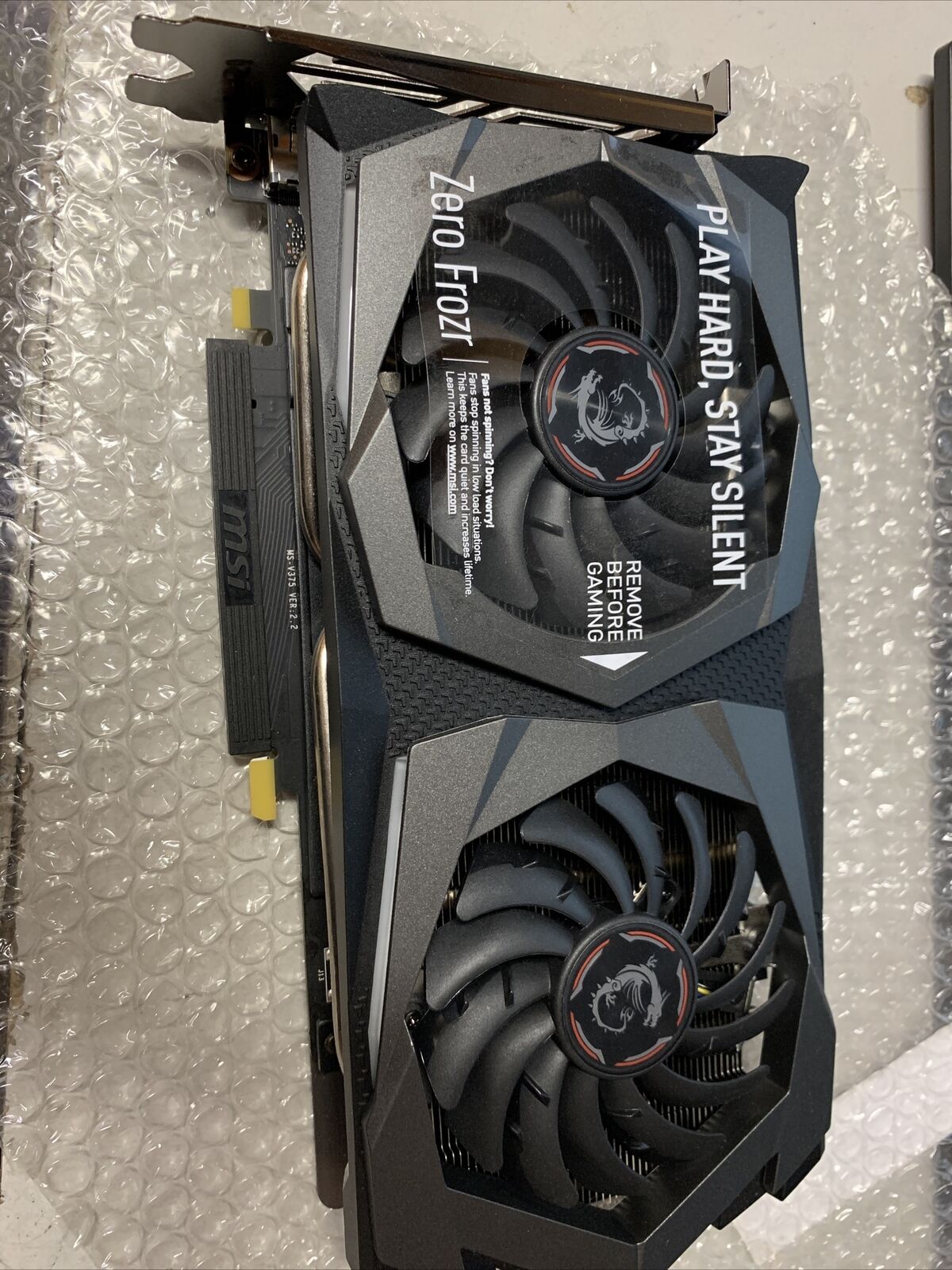 MSI GeForce GTX 1660 Super Gaming X - 6GB GDDR5 Graphic Card GPU