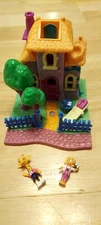 1994 Polly Pocket Vintage  Giraffe House Bluebird Toys Nearly Complete