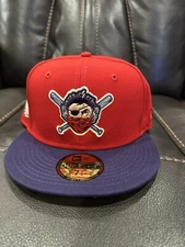 Sportsworld165 Exclusive Fitted 7 3/8 Pittsburgh Pirates Jolly Rogers Tulips