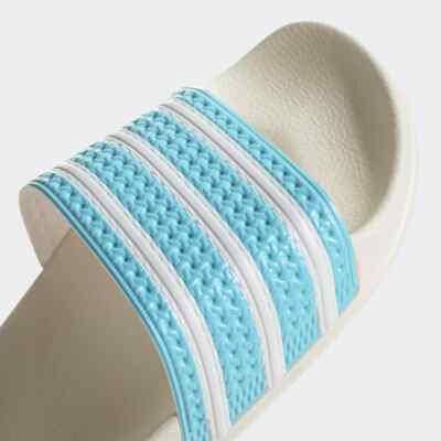 Adidas Adilette Originals Slides Mens 8 Womens 9.5 GY2098 Blue White Sandals NWT Adidas Adilette Originals Slides Mens 8 Womens 9.5 GY2098  main image 2