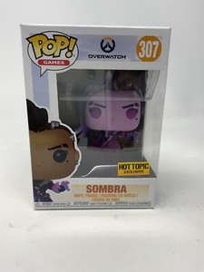 Funko POP! Overwatch Translucent Sombra (#307) - Hot Topic Exclusive | eBay