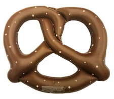 Ankit Big Inflatable Raft Dotted Brown Pretzel-Shaped Pool Beach Summer Floatie