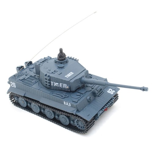 Ferngesteuerter Mini RC Panzer Kampfpanzer Tiger Tank Modellbau R/C 1:72 Maßstab - Bild 4 von 5