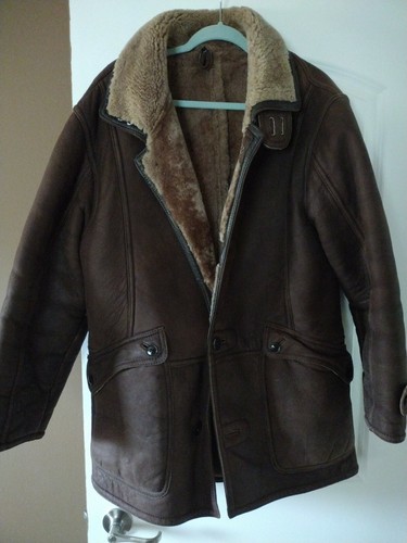 Real Fur Real Leather Mens Coat