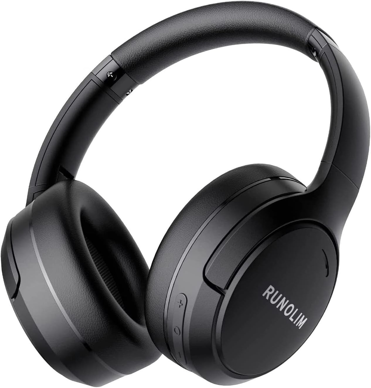 RUNOLIM Hybrid ANC Wireless Over-Ear Bluetooth Headphones with Mic-image