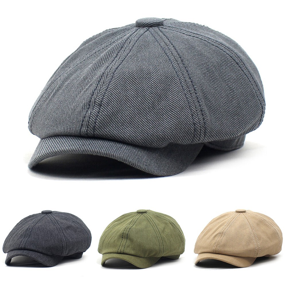 APL Cappello Uomo T?legg Antivento Accessori Berretto Cabbie Tinta Unita Guida