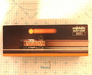 Marklin Marklin Mini Club Z Scale 51 Sbb Ae 3 6 Ii Electric Locomotive Ebay