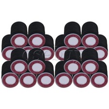 0.5mm Waxed Polyester Round Twisted Cord String 120Meters Black Pack of 20