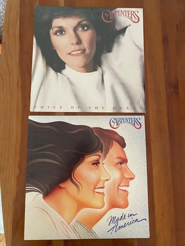 Carpenters vintage 1981-83 vinyl lot Made in America and Voice of the Heart