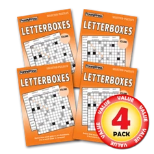 Penny Press Letterboxes 4-issue Puzzle Fun Pack