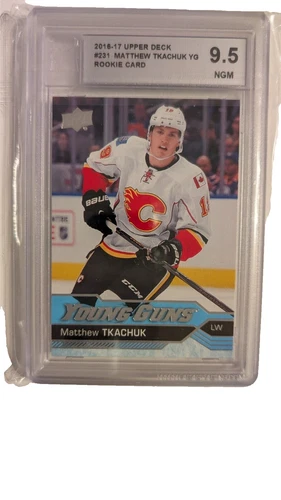 2016-17 Upper Deck Young Guns Matthew Tkachuk RC ACA 9.5 NearGemMint #231