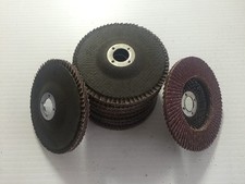 10x 4 " 80 Grit Flap Sanding Grinding Discs 4" 5/8" Angle Grinder Wheels