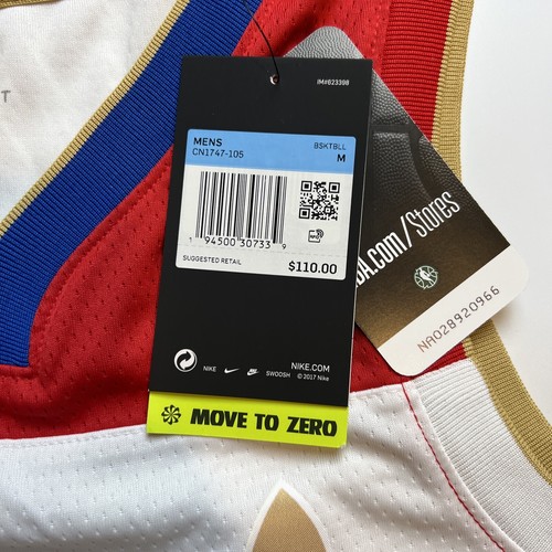 Zion Williamson New Orleans Pelicans Nike City Edition Swingman Jersey Medium - Picture 8 of 10