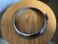 CLASSIC CAR SPOTLIGHT UNIT 4 3/4 Inch DIAMETER Chrome rim Rover Jaguar Armstron