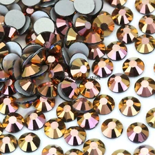 1440 Crystal Rhinestones Flatback Glass Beads for Crafts DIY Nail Art Decoration