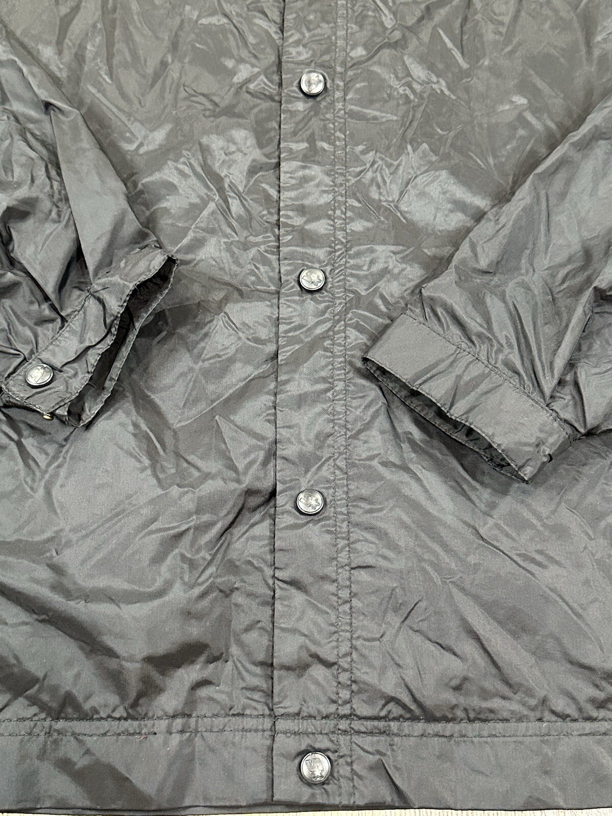 Vintage Starter Collared Snap Button Windbreaker … - image 2