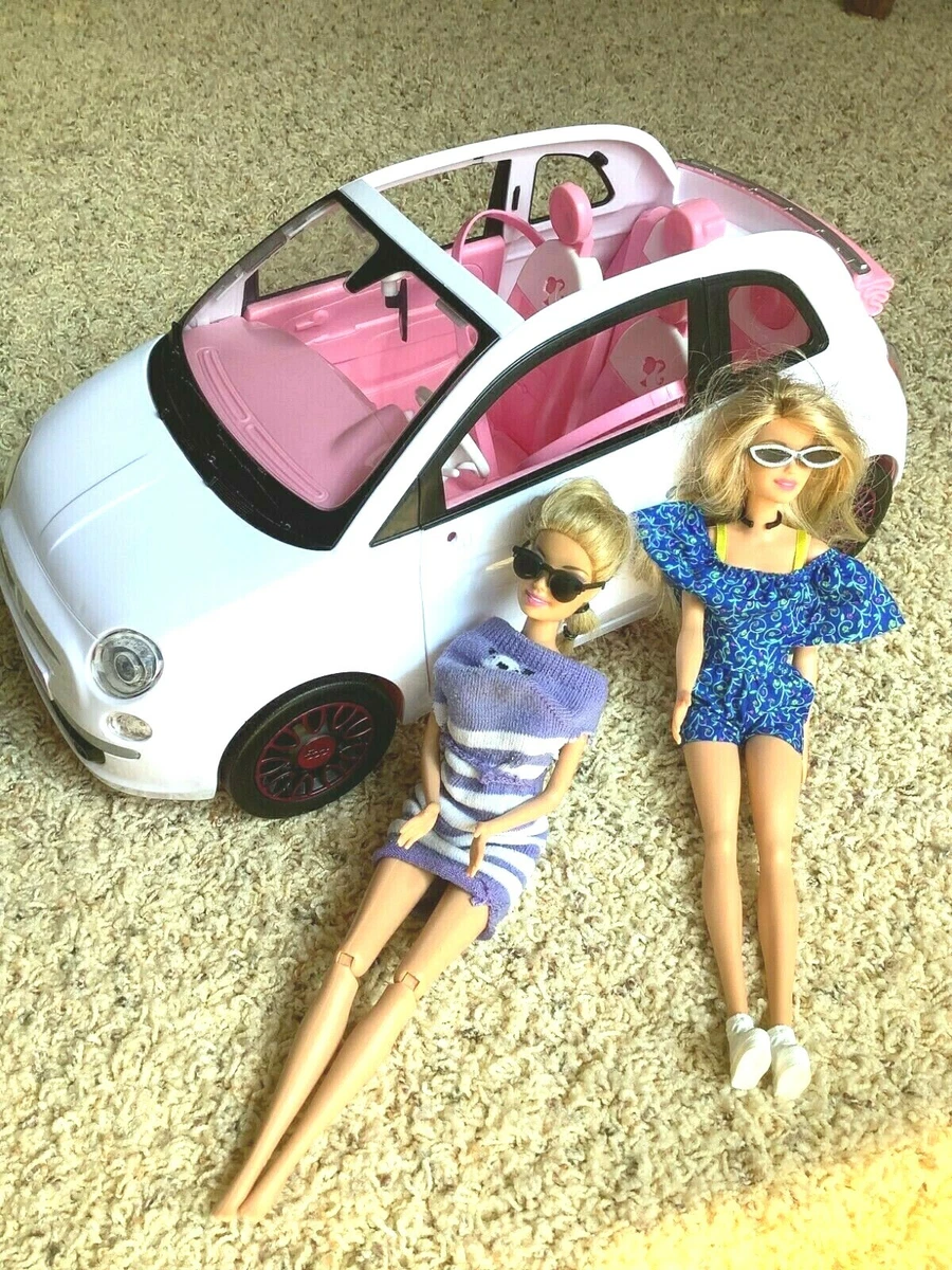 Barbie Fiat 500 Car with Figures