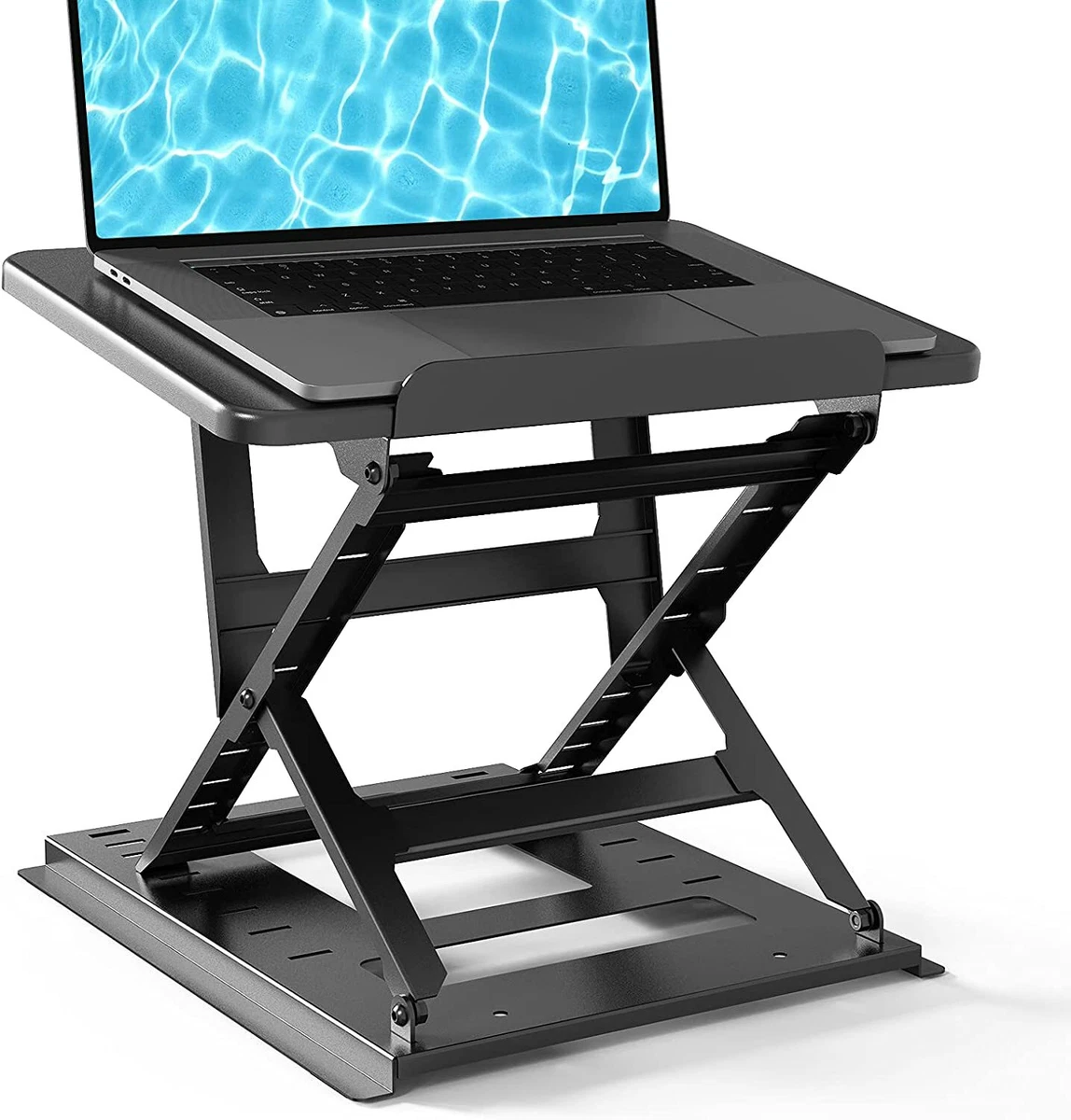Sit and sale stand laptop desk