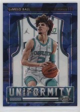 2021 Contenders Optic Uniformity Blue Cracked Ice Prizm /75 LaMelo Ball #19 rf2