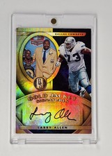 MINT #1/25 AUTO 2018 GOLD STANDARD HOF JACKET LARRY ALLEN DALLAS COWBOYS OLINE 