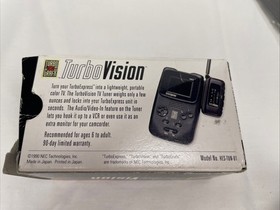 Turbo Vision Turbografx 16 TV Tuner Accessory For Turbo Express With Box