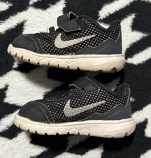 NIKE FLEX EXPERIENCE 4 TDV KID'S SHOES SIZE: 4C 749810-001 USED, See Photos