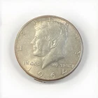 1964 Kennedy 90% Silver Kennedy Half Dollar AU