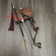 1/6 Metal Bow Arrow Miniature Weapon For 12" Action Figure Custom Archer 7.08''