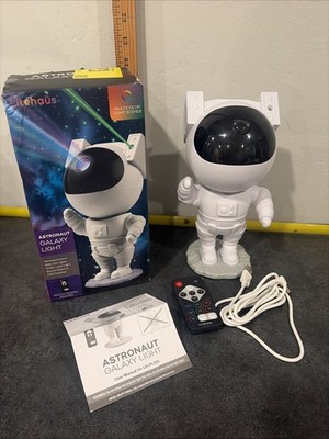 Litehaus LED Astronaut Galaxy Light Sound React & Remote Control Multi-Color