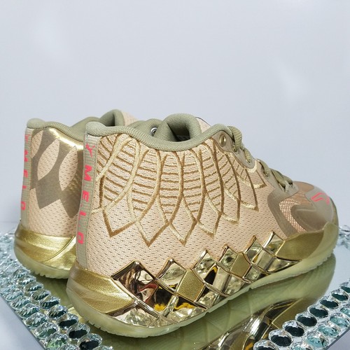 PUMA MB.01 Golden Child Lamelo Ball Basketball Shoes - Men’s Size 13 - 379223-01 - Picture 6 of 10
