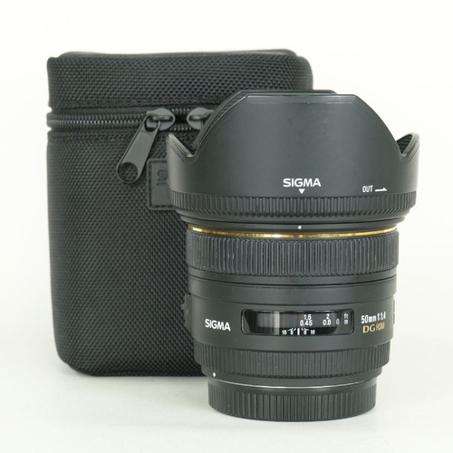Fair Condition SIGMA 50mm F1.4 EX DG HSM (for Canon EF) Canon EF Mount